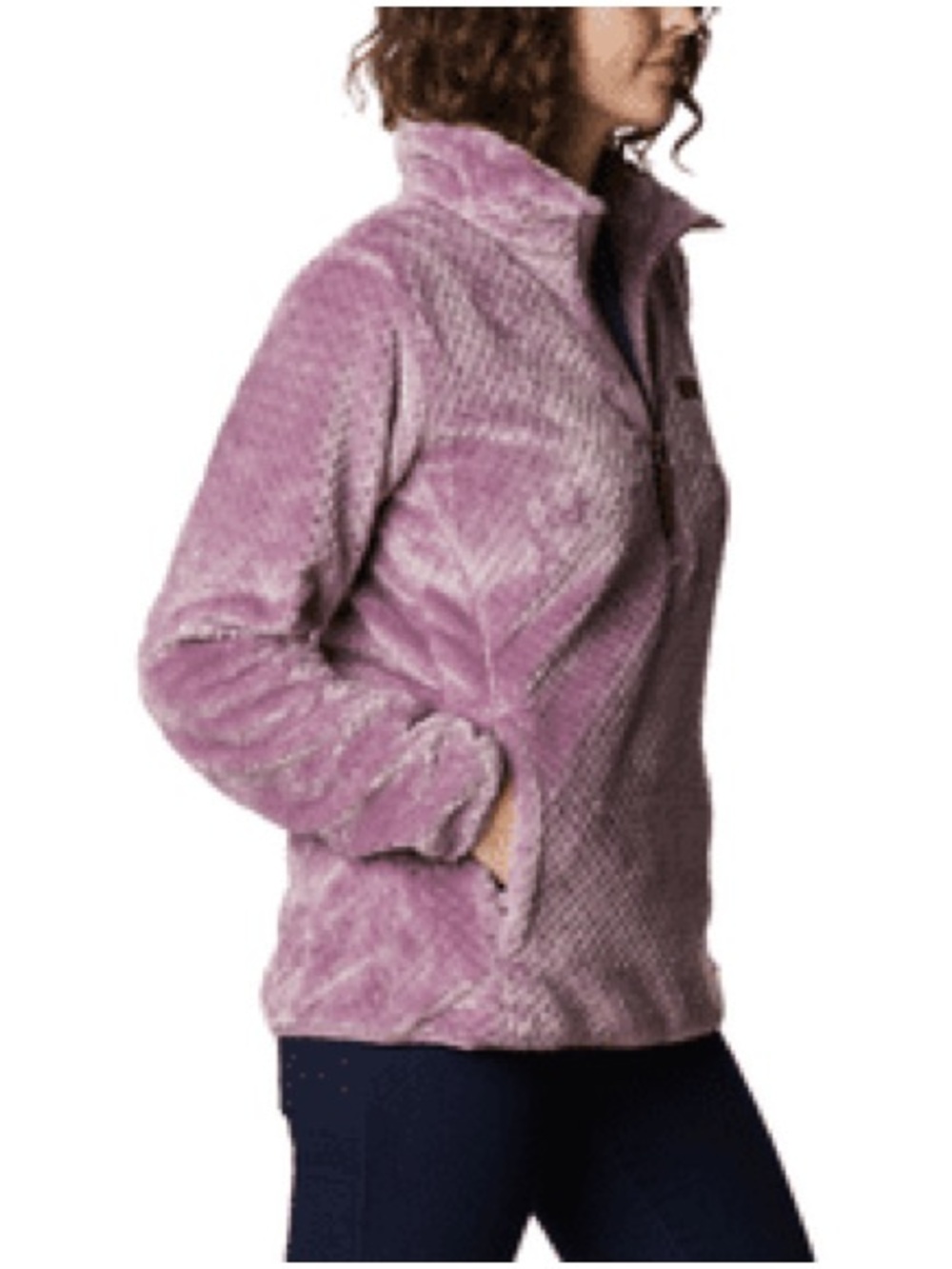 Columbia Women's Fire Side 2 Sherpa Fleece in Lavender
